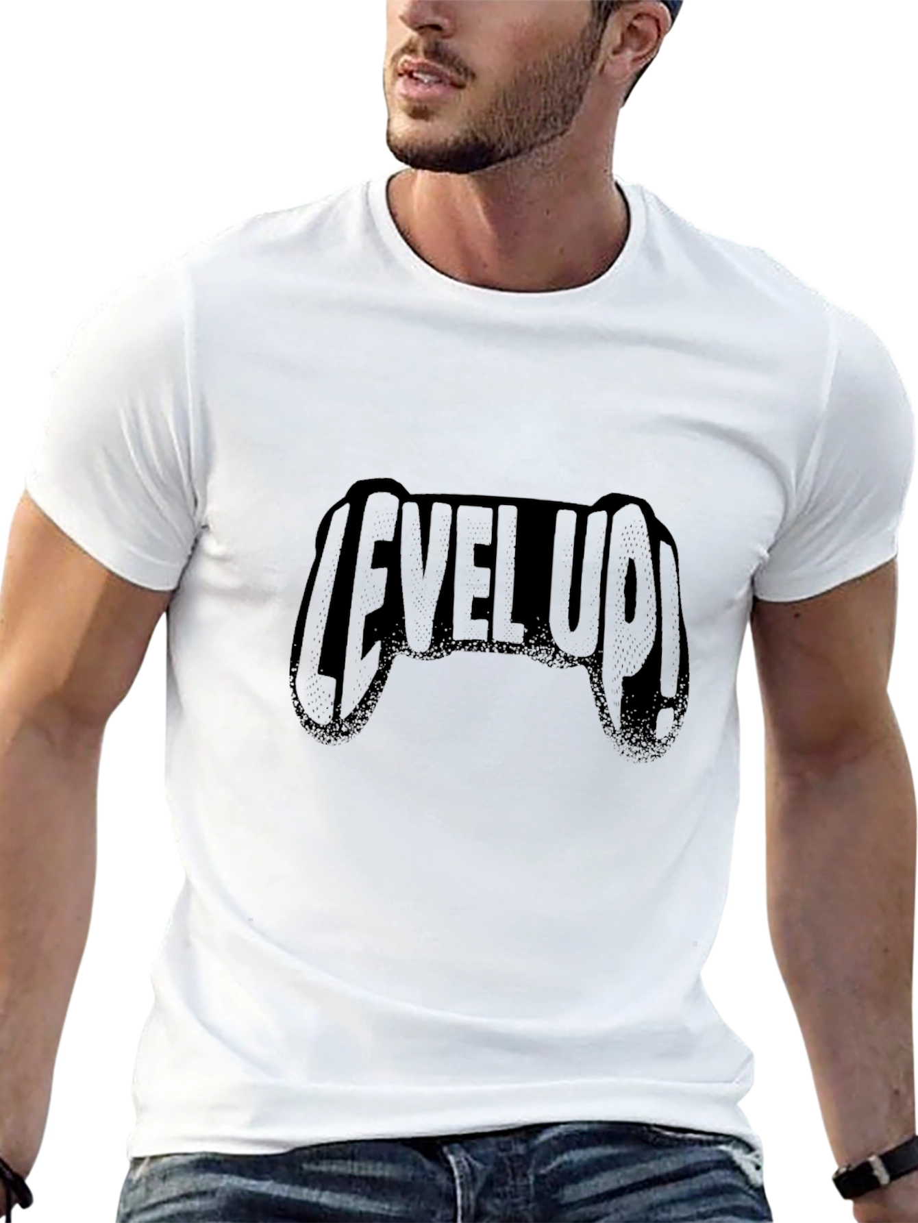 Level Up Game Controller T-Shirt