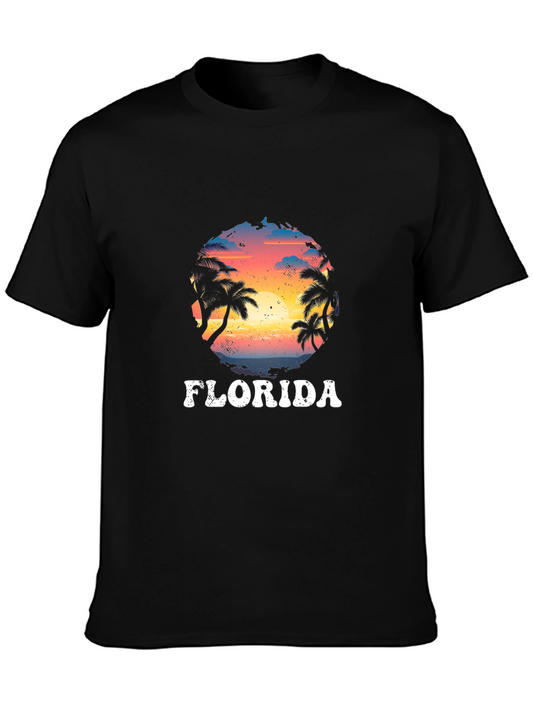 Florida Sunset Graphic T-Shirt