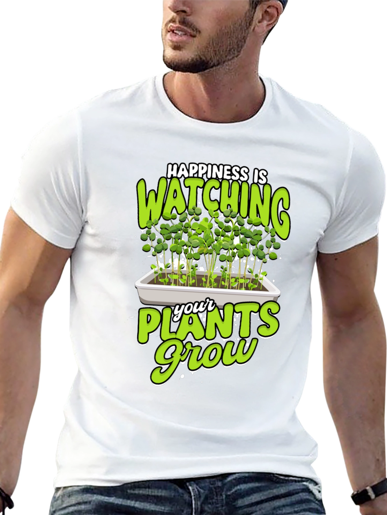 Happiness is Watching Plants Grow T-Shirt