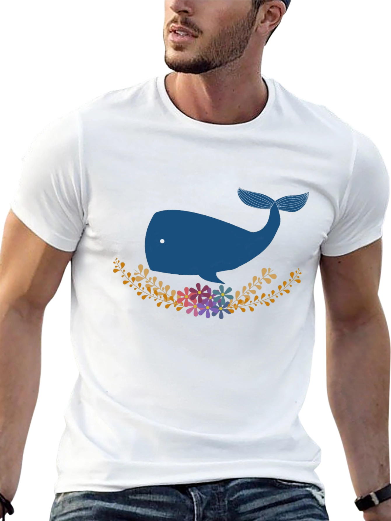 Whale Graphic T-Shirt - Stylish & Unique