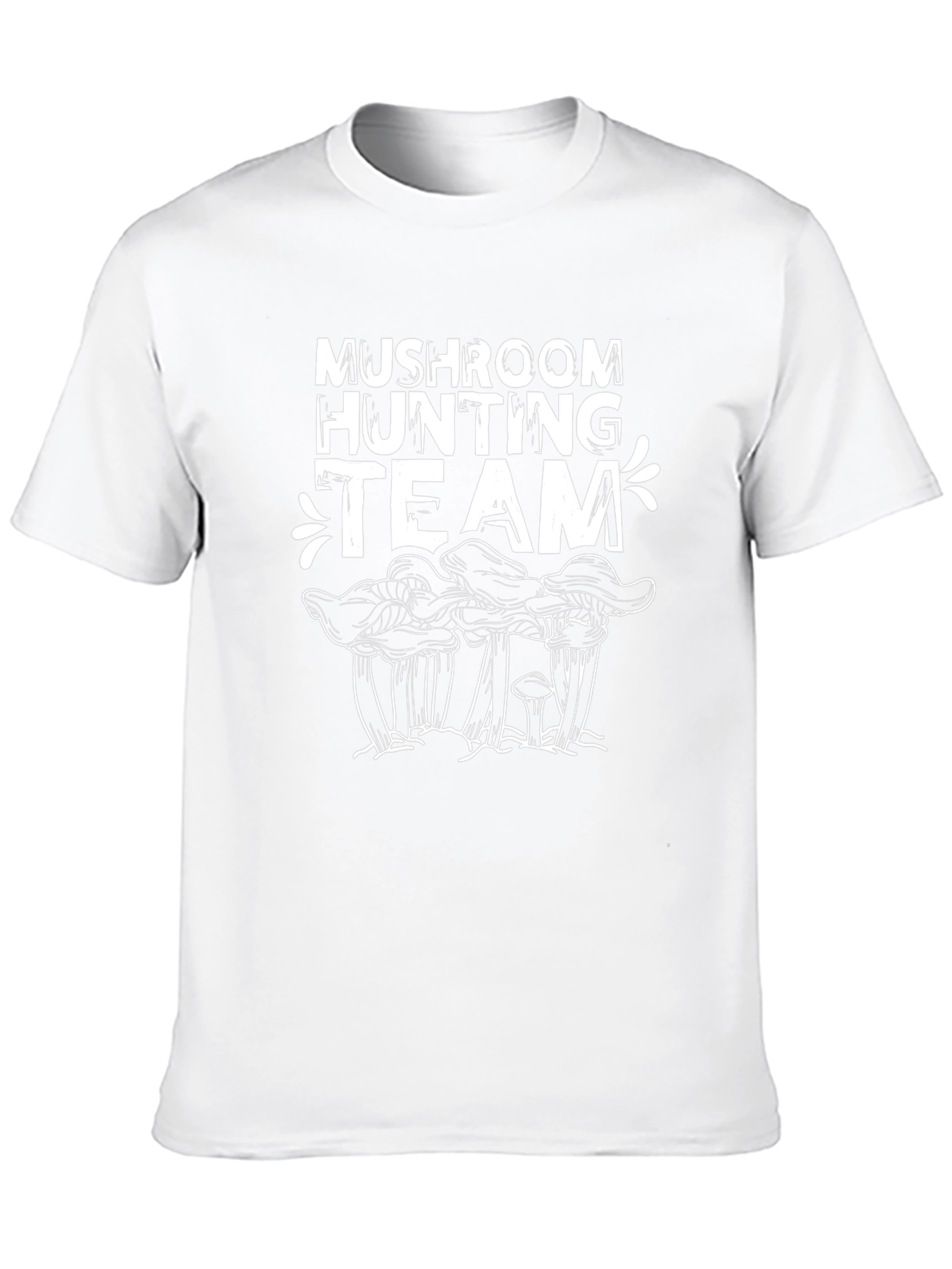 Mushroom Hunting Team Graphic Tee - Black