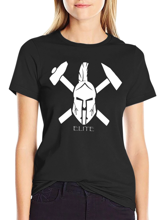 Elite Spartan Black T-Shirt