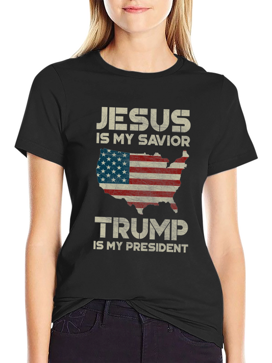 Jesus is my Savior Trump is my President T-Shirt