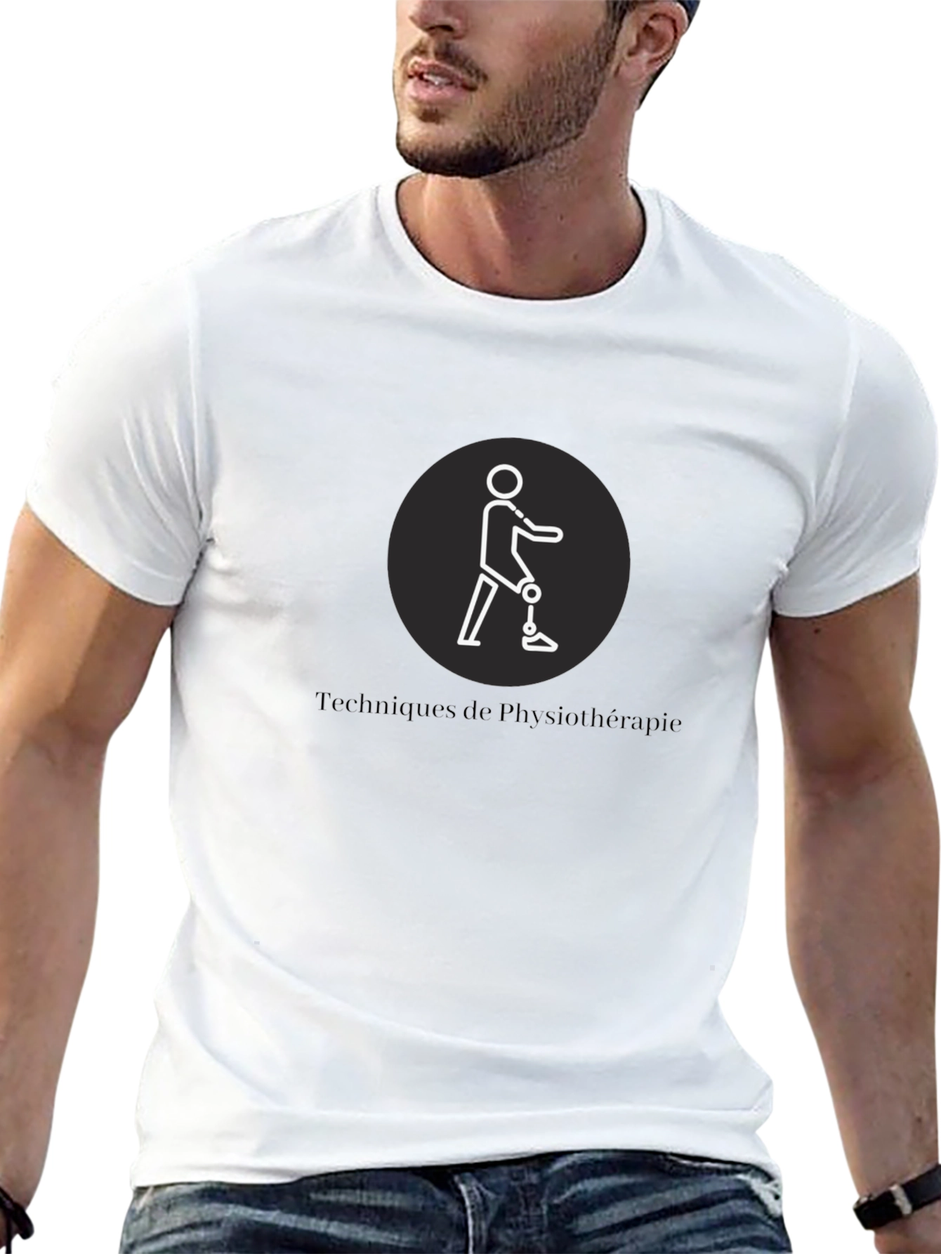 Physiotherapy Techniques Black T-Shirt