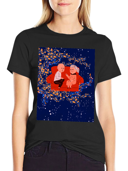 Cartoon Couple T-Shirt