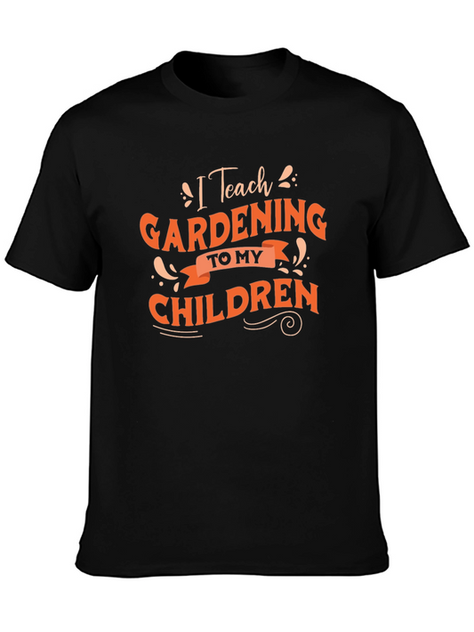 Gardening Teacher T-Shirt - I Teach Gardening