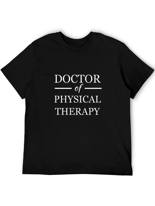 Doctor of Physical Therapy Black T-Shirt