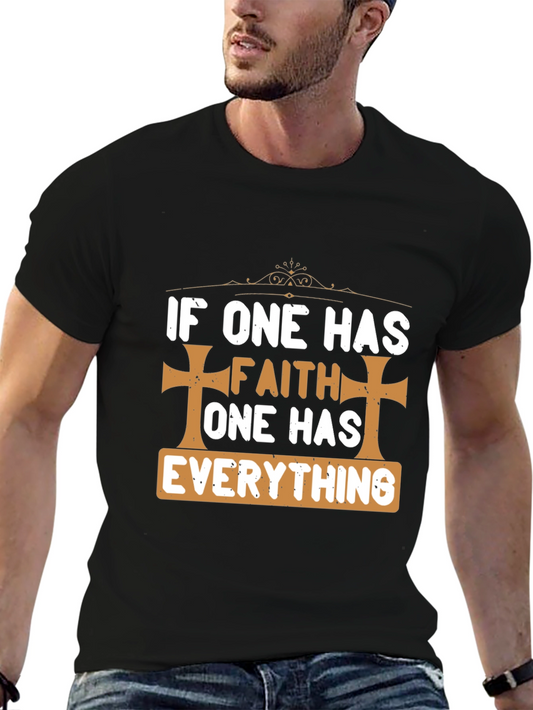 Faith Graphic T-Shirt - Religious Christian Tee