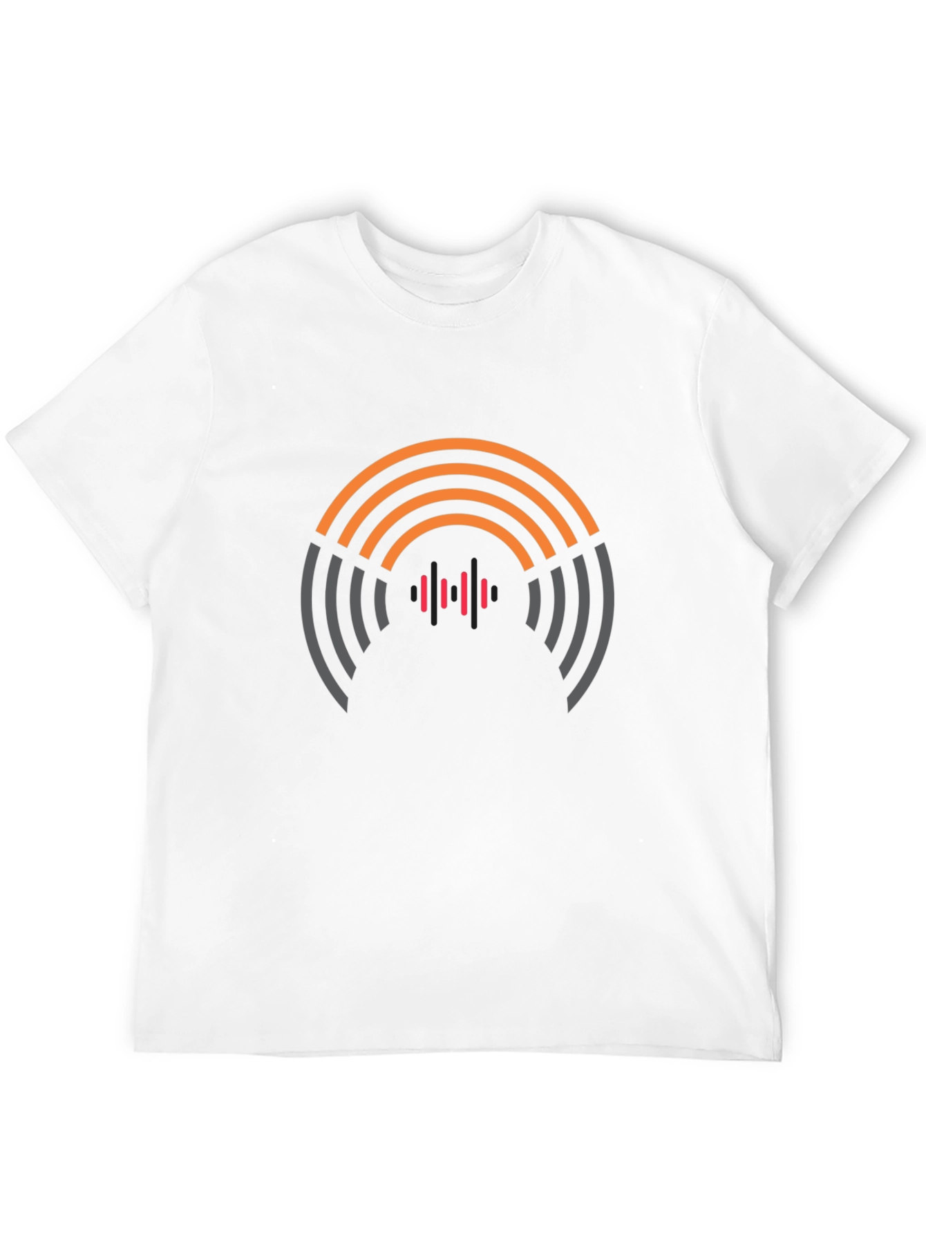 Modern Graphic Tee - Abstract Design Comfortable Fit