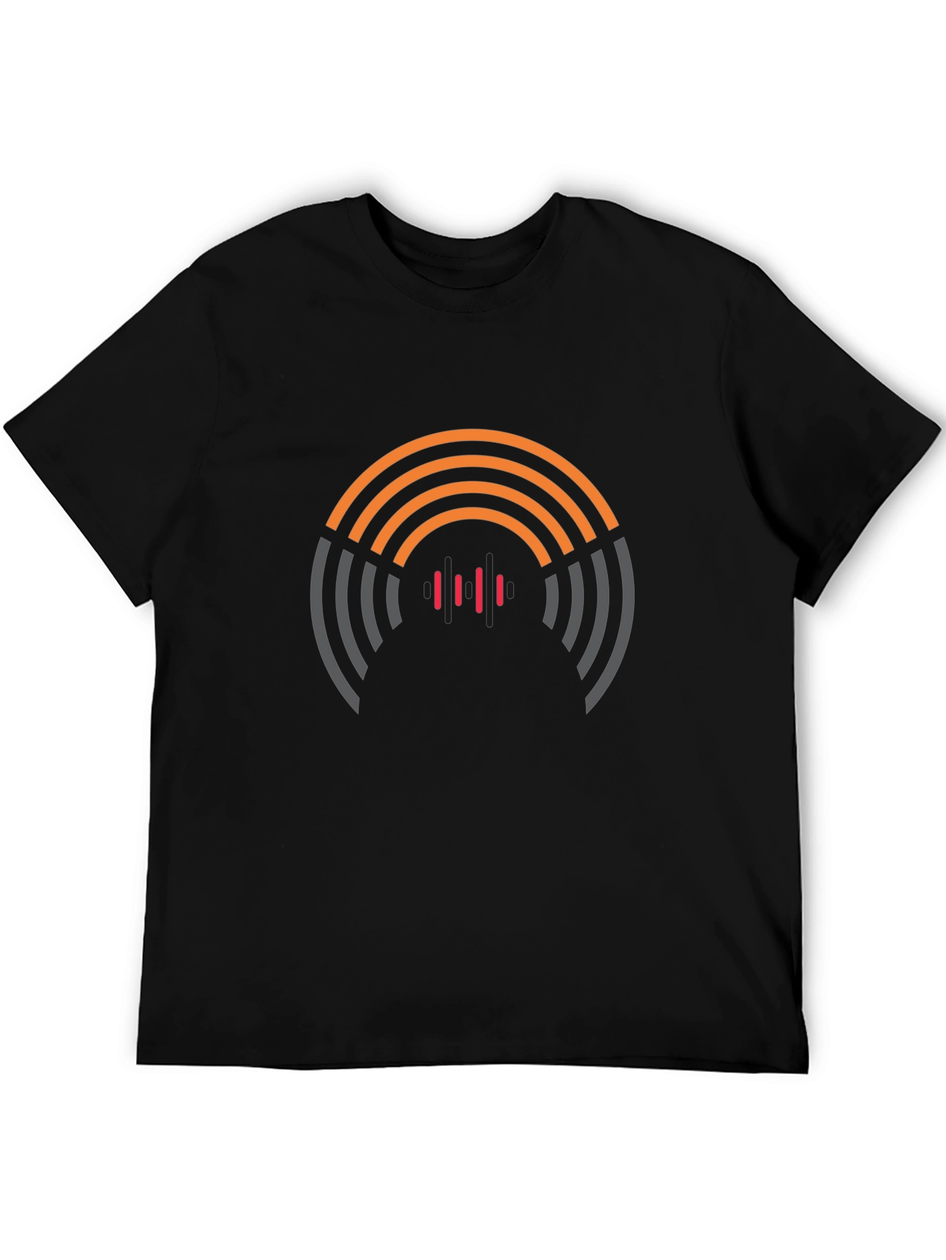 Modern Graphic Tee - Abstract Design Comfortable Fit