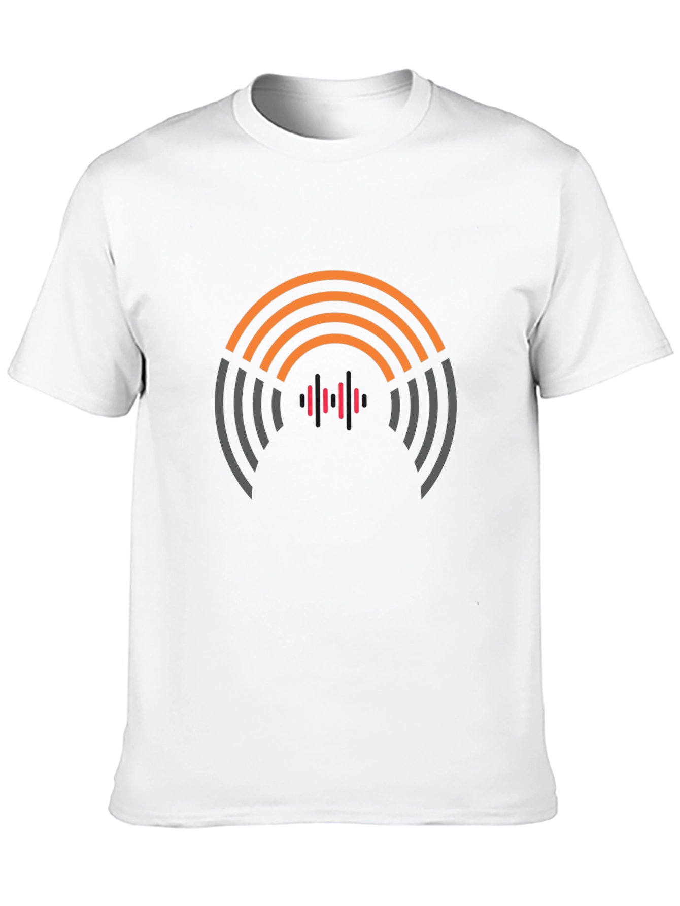 Modern Graphic Tee - Abstract Design Comfortable Fit