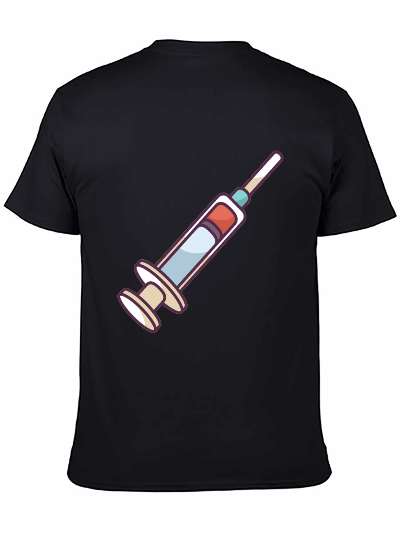 Syringe Graphic Tee - Novelty Design