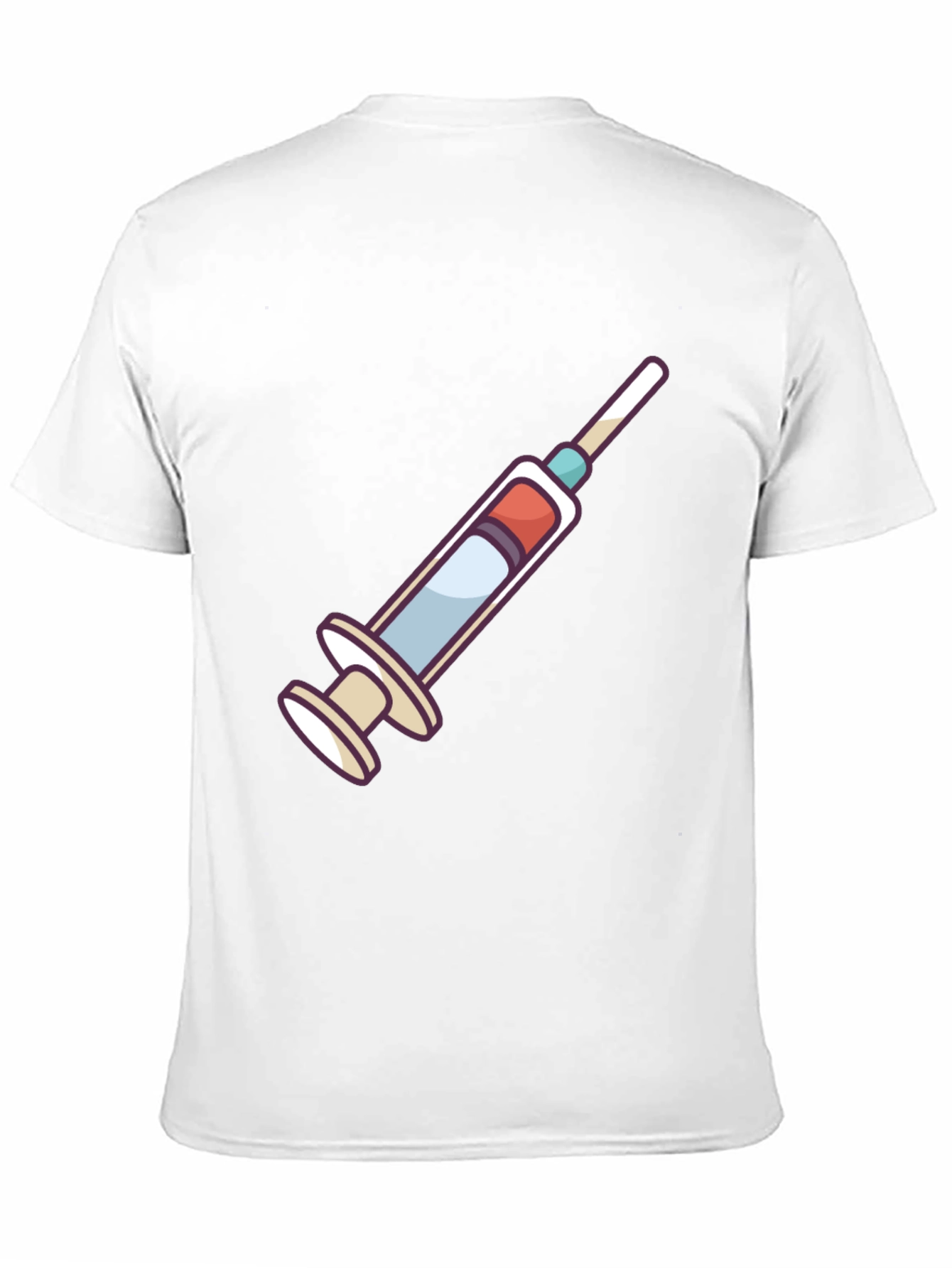 Syringe Graphic Tee - Novelty Design