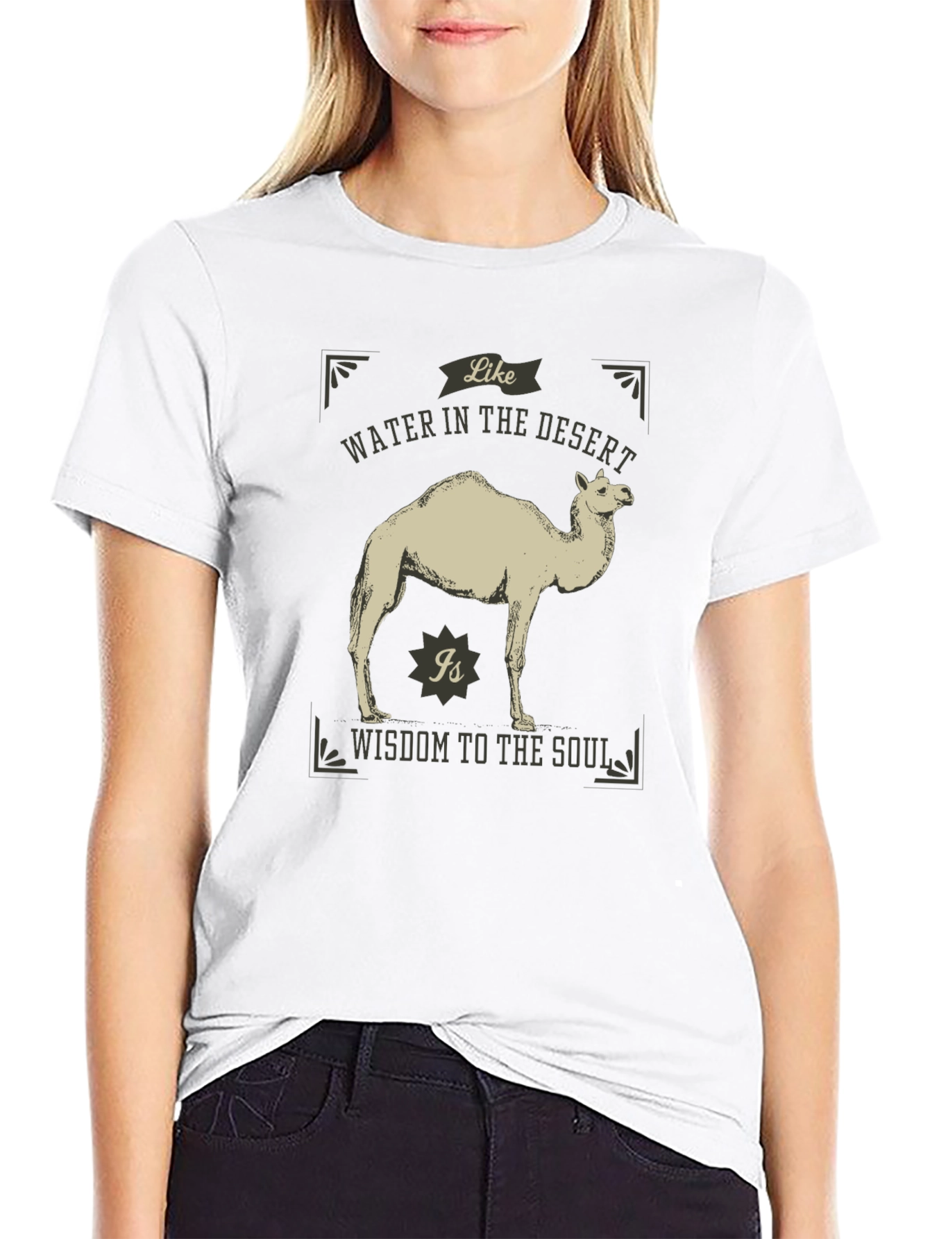 Desert Camel T-Shirt - Wisdom for the Soul