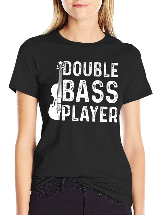 Double Bass Player Graphic T-Shirt