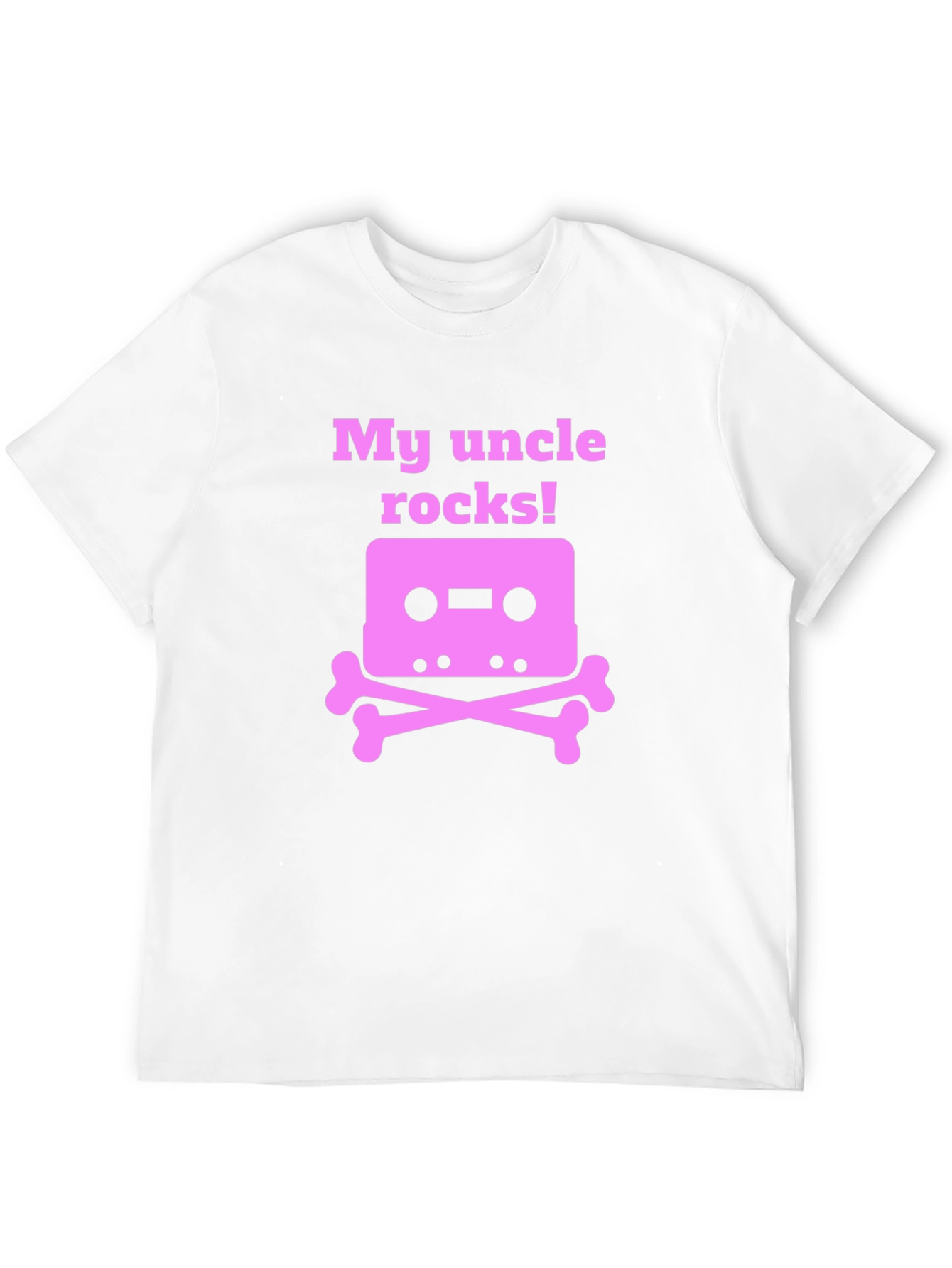 My Uncle Rocks! Cassette Tape T-Shirt