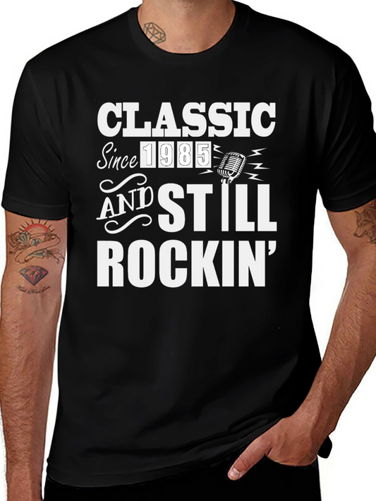 Classic Since 1985 T-Shirt - Rockin Birthday Tee