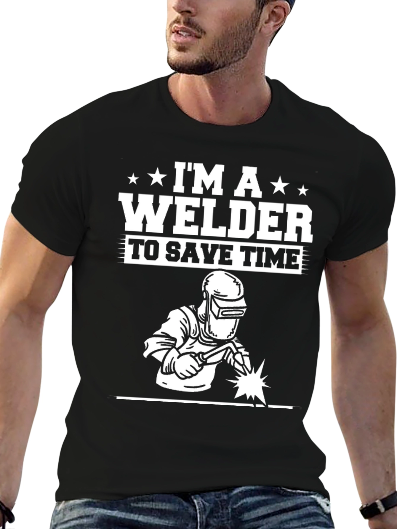 Im a Welder T-Shirt Funny Welding Tee