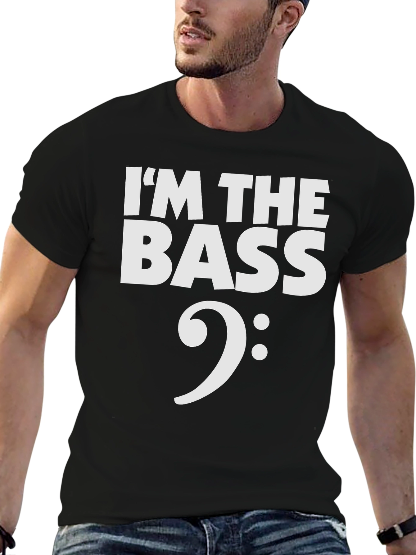 Im the Bass T-Shirt - Musicians Humor