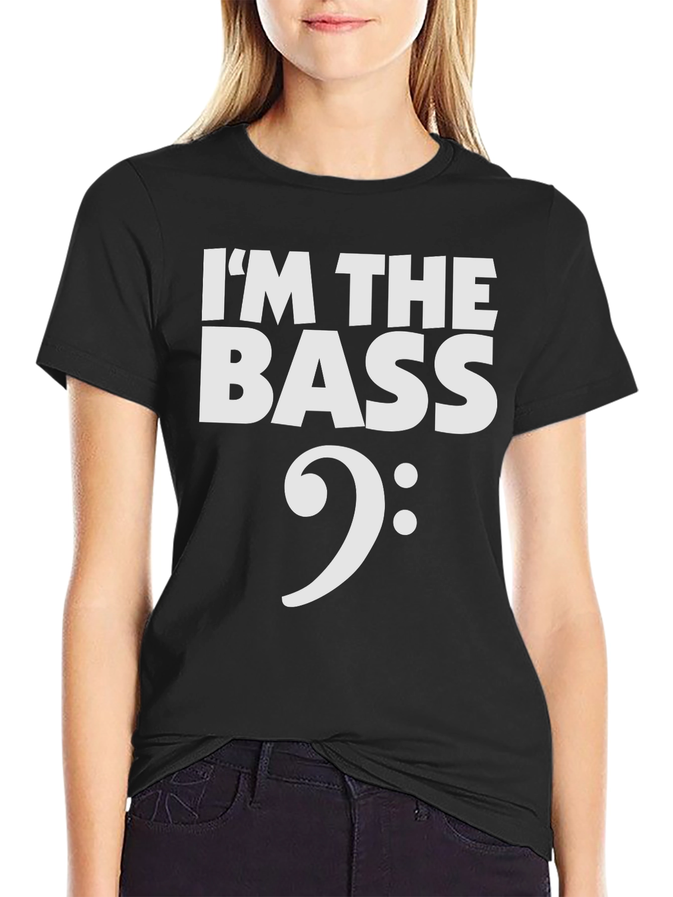 Im the Bass T-Shirt - Musicians Humor
