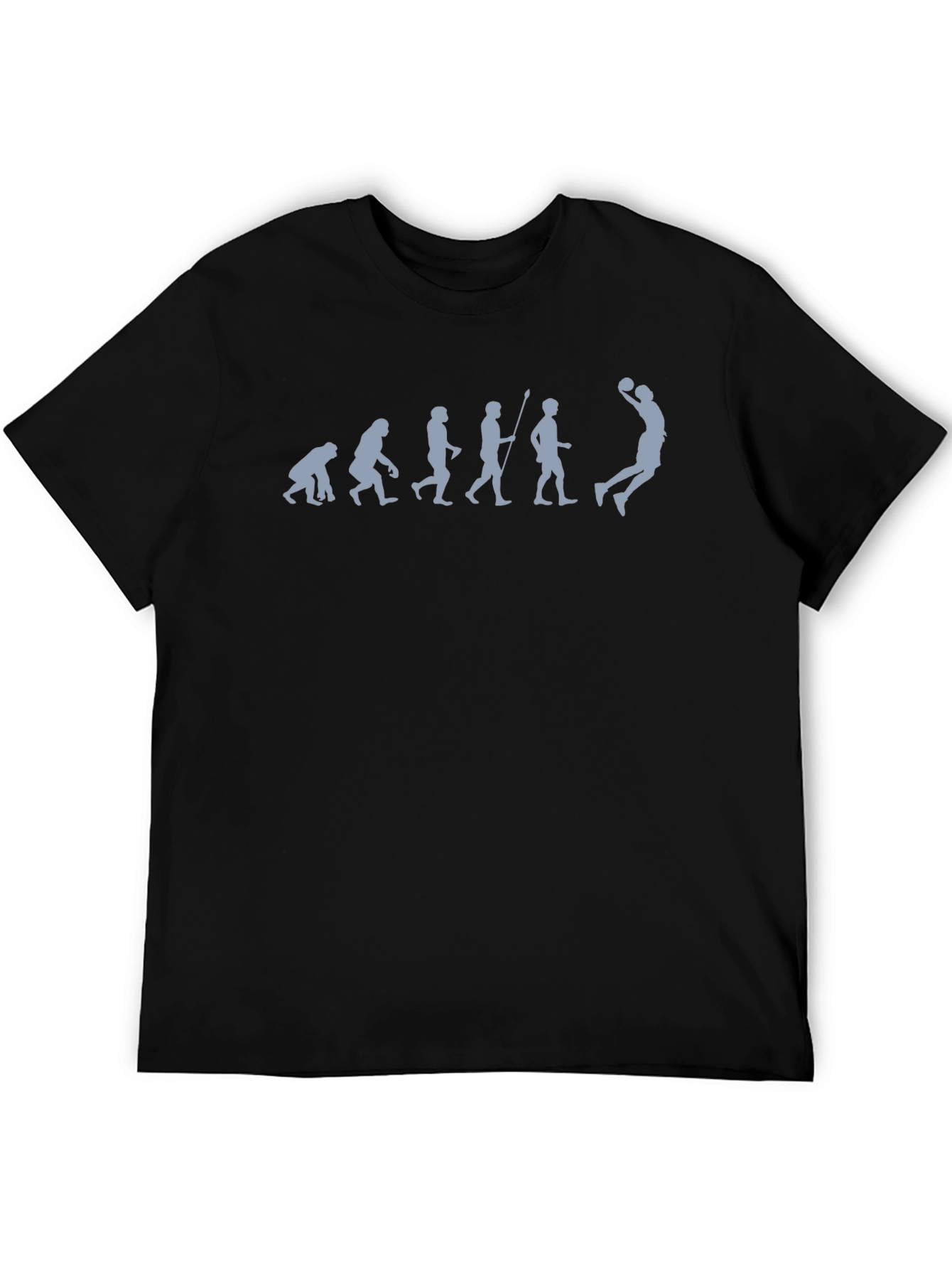 Evolution of Basketball Graphic T-Shirt