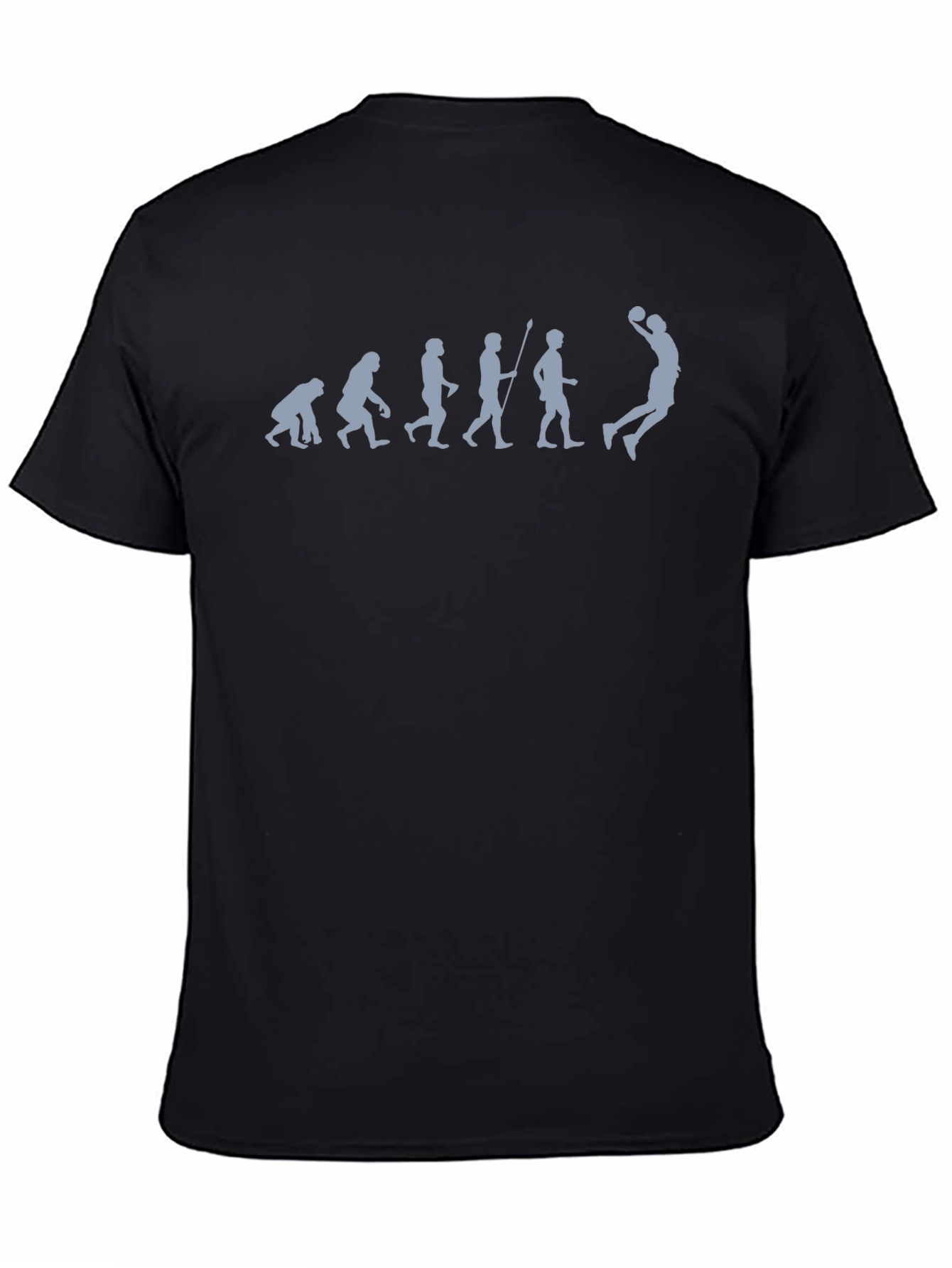 Evolution of Basketball Graphic T-Shirt