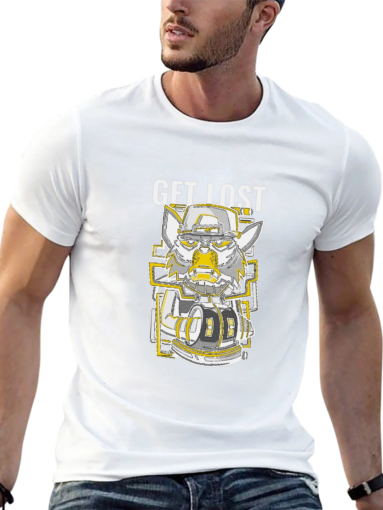 Get Lost Graphic Tee - Stylish Urban Design