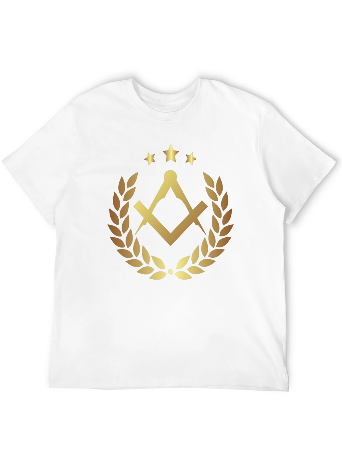 Masonic Symbol Black T-Shirt