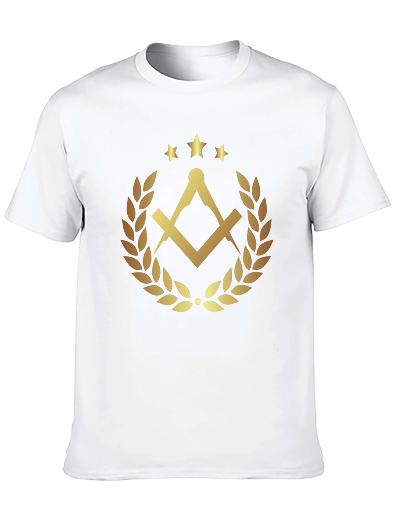 Masonic Symbol Black T-Shirt