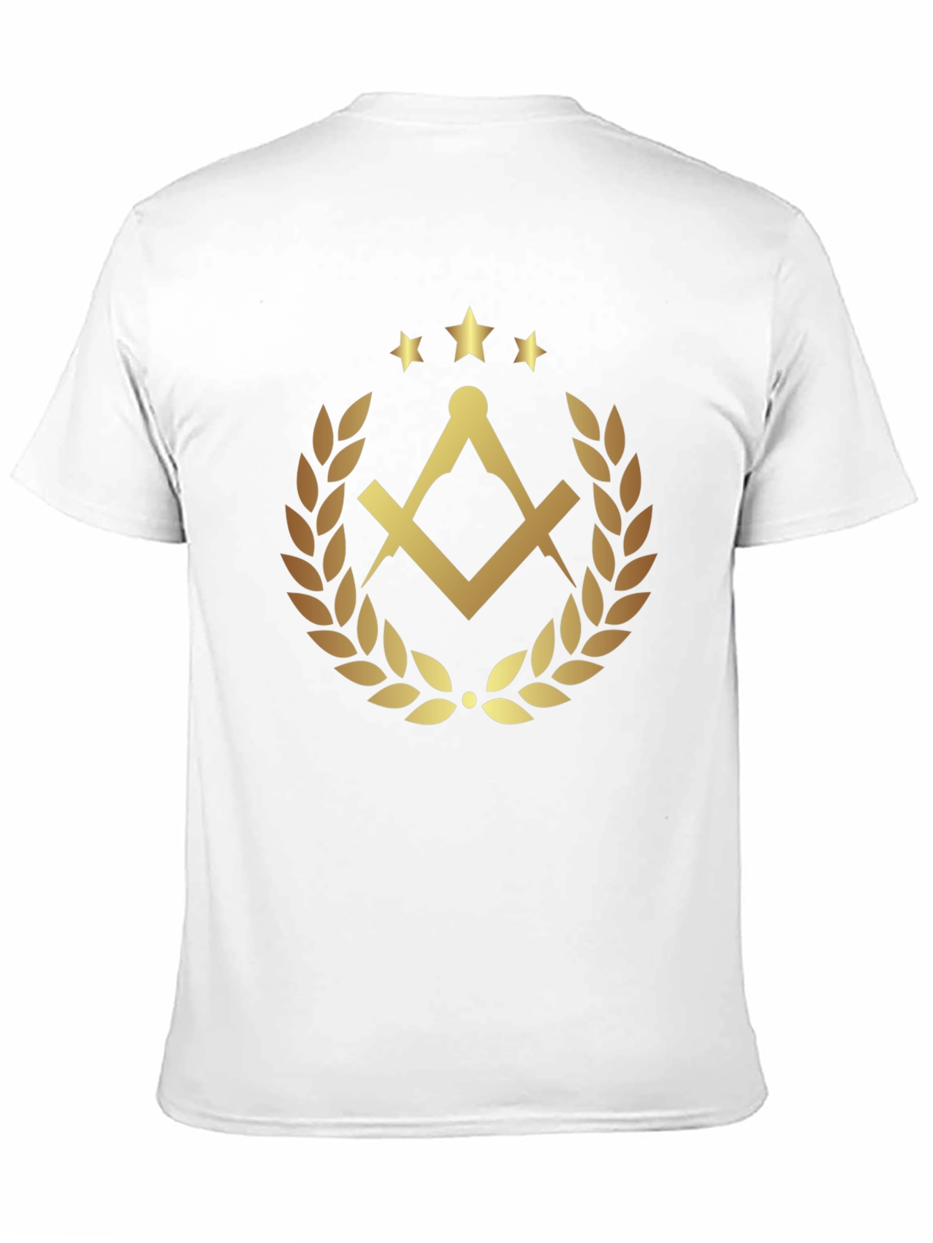 Masonic Symbol Black T-Shirt
