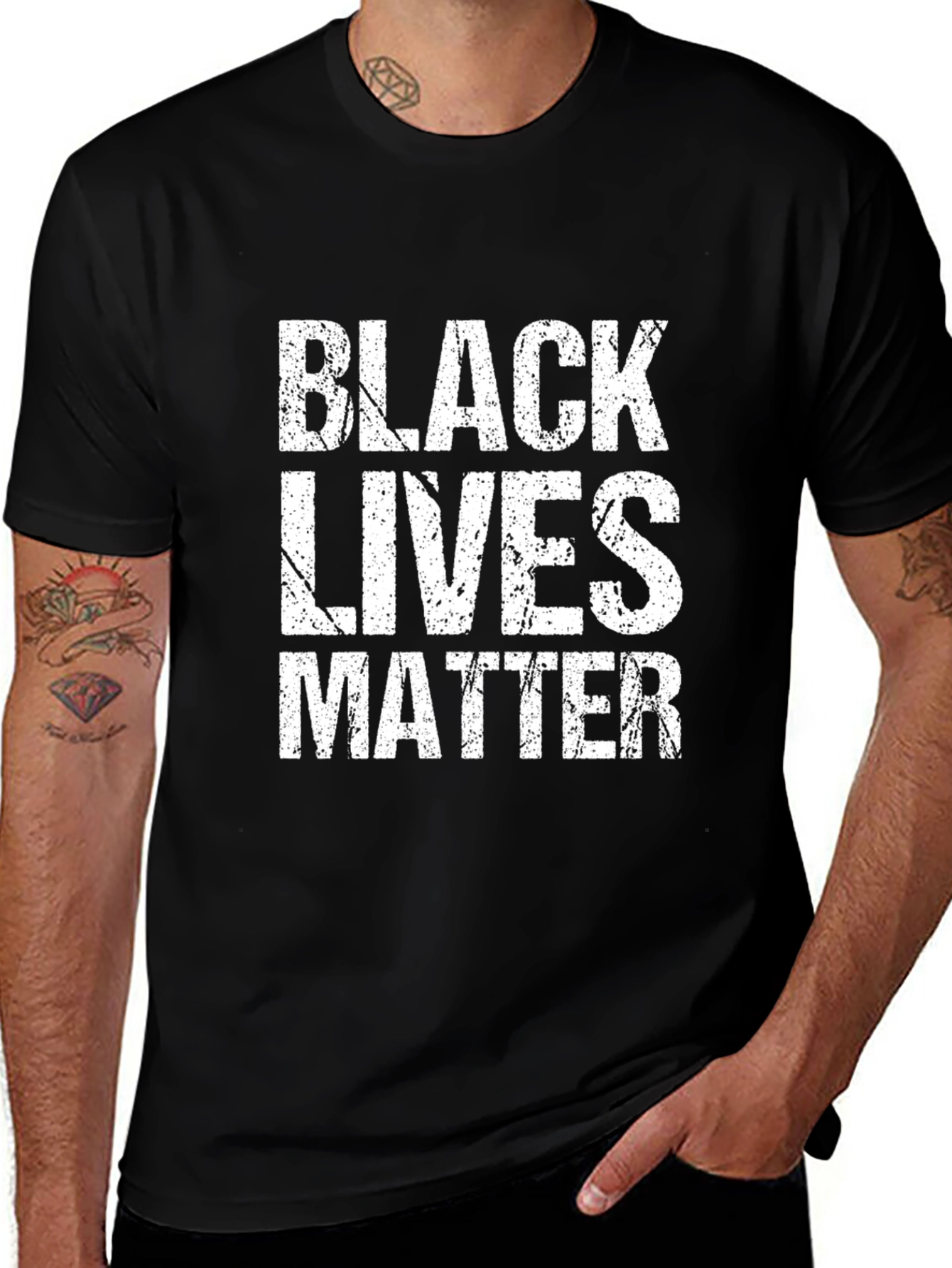 Black Lives Matter Graphic Tee - Activism Support