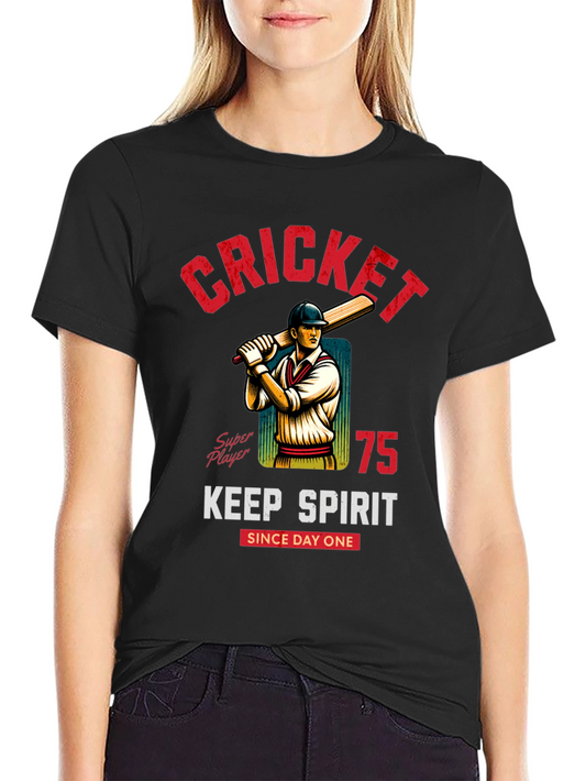 Cricket Super Player T-Shirt Keep Spirit Since Day One