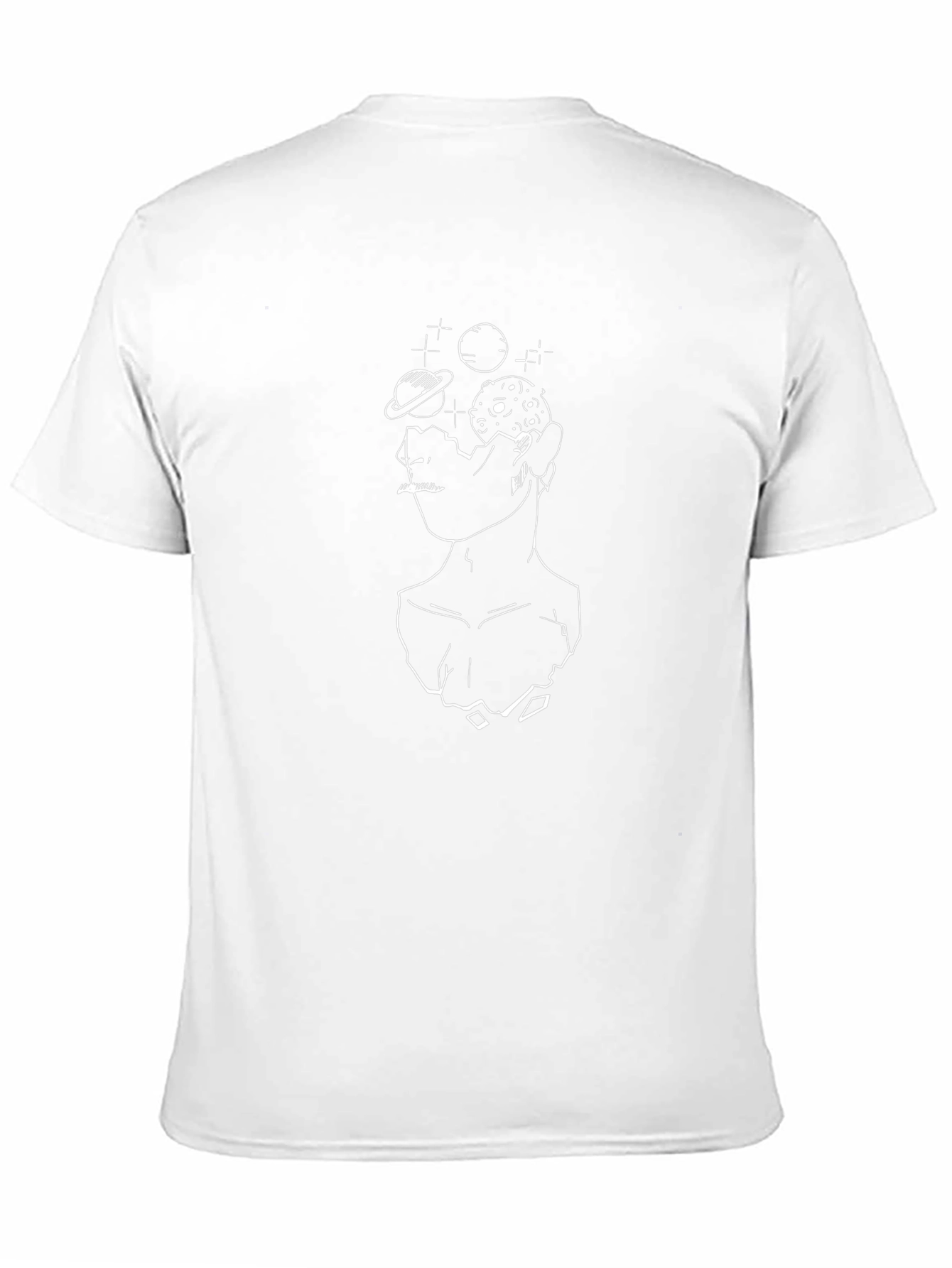 Abstract Space Mind T-Shirt - Mens Graphic Tee