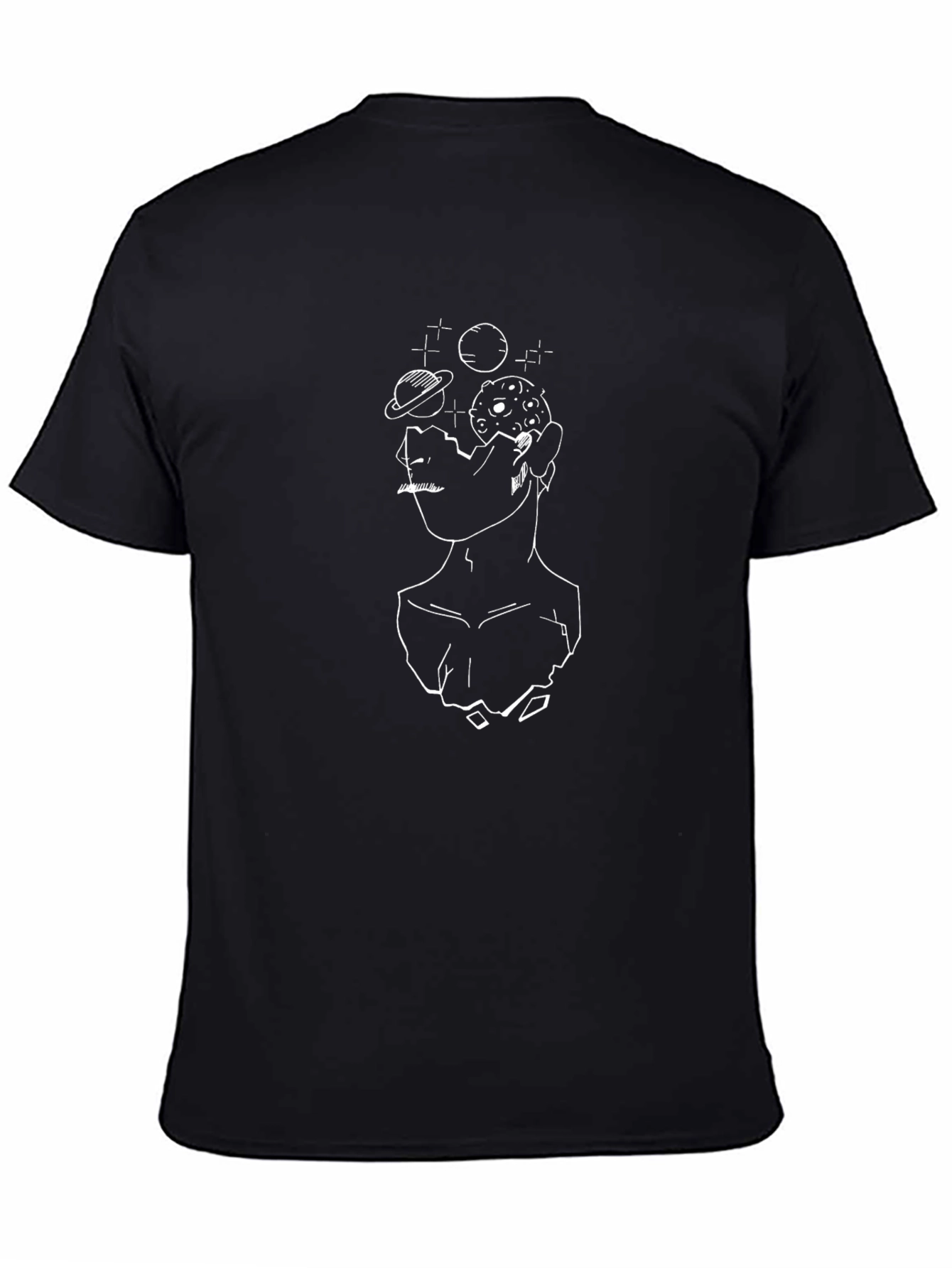 Abstract Space Mind T-Shirt - Mens Graphic Tee