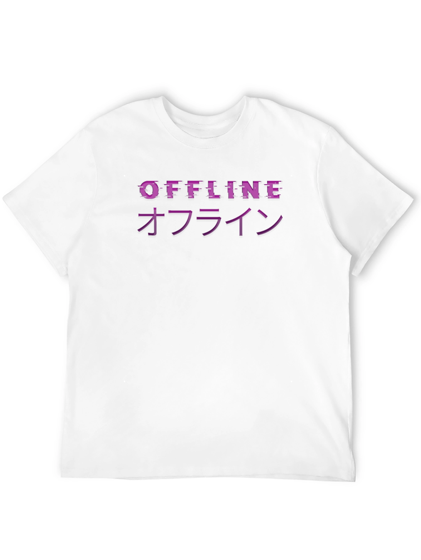 Offline Glitch T-Shirt - Stylish Graphic Tee