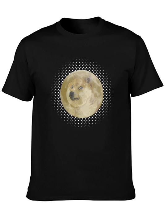 Doge Moon T-Shirt - Meme Crypto Tee