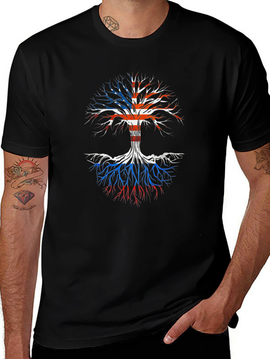 Dominican Republic Roots Tree T-Shirt