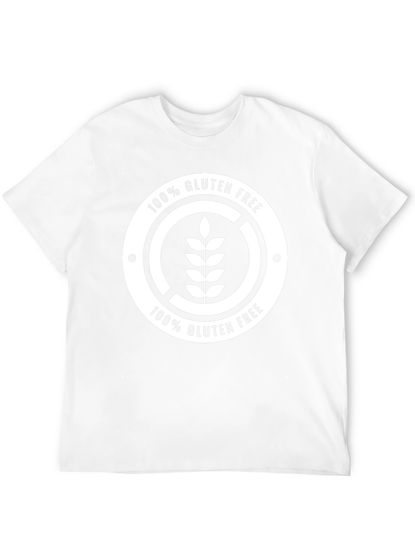 Gluten Free 100% Black T-Shirt