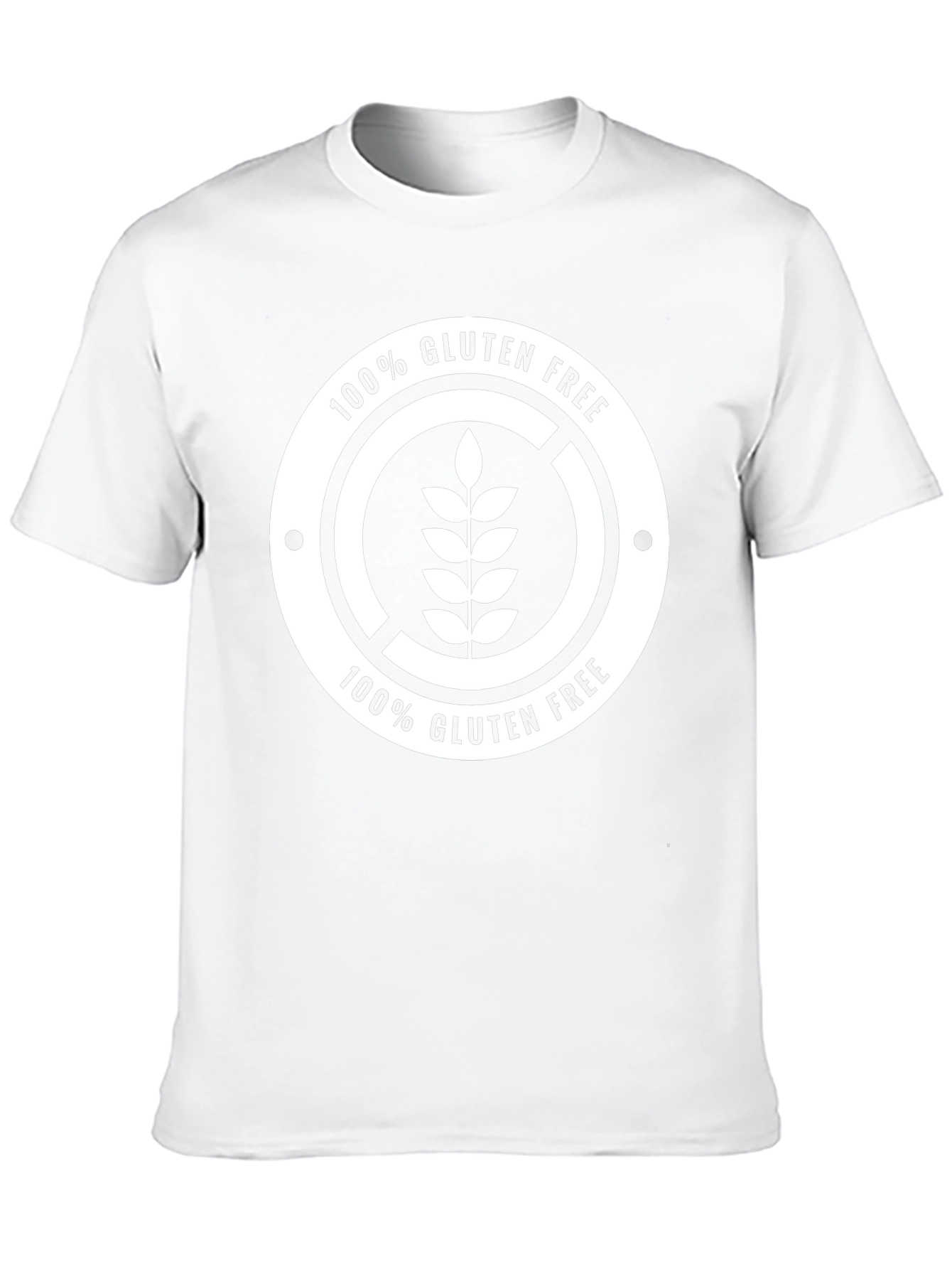 Gluten Free 100% Black T-Shirt
