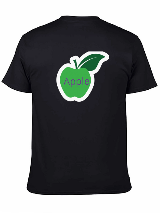 Apple Graphic T-Shirt - Modern Casual Tee