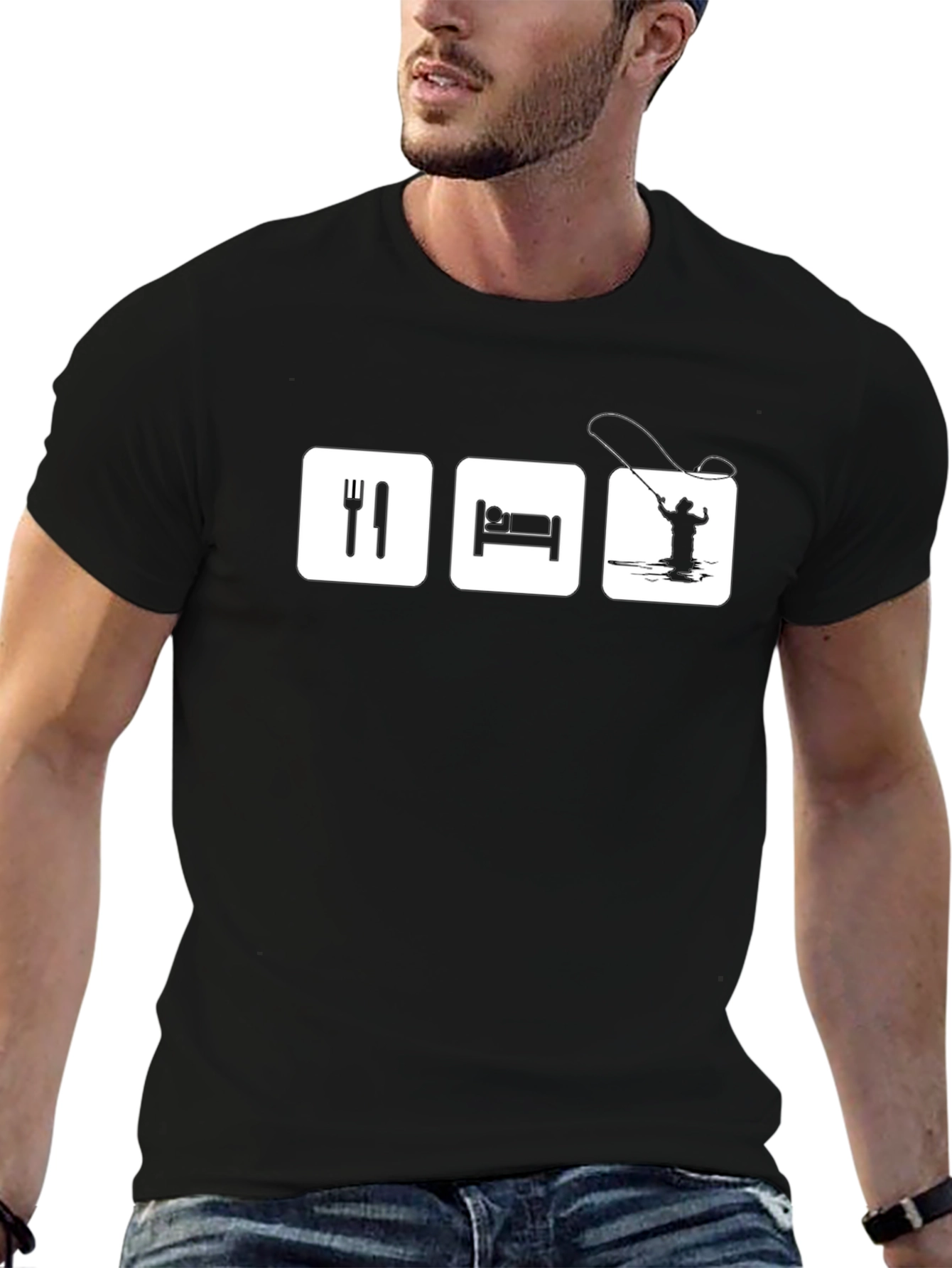 Eat Sleep Fish T-Shirt