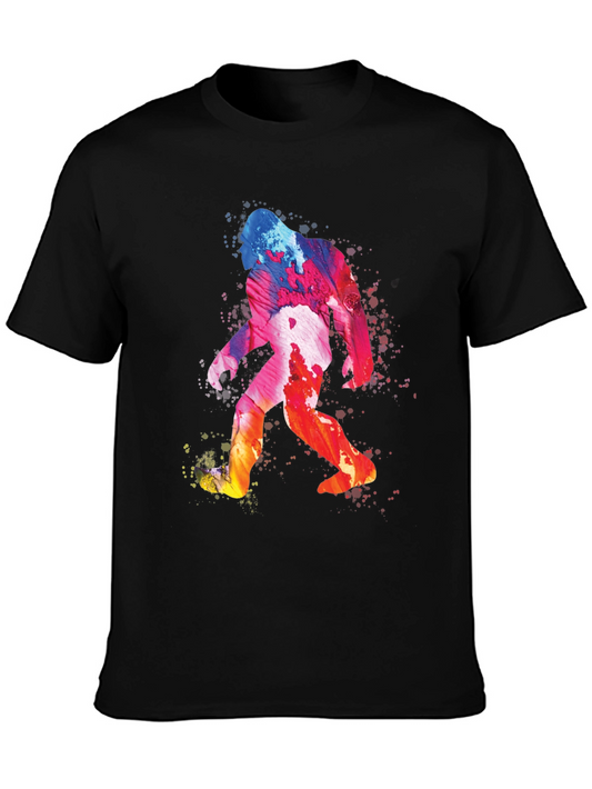Colorful Bigfoot T-Shirt - Squatch Style