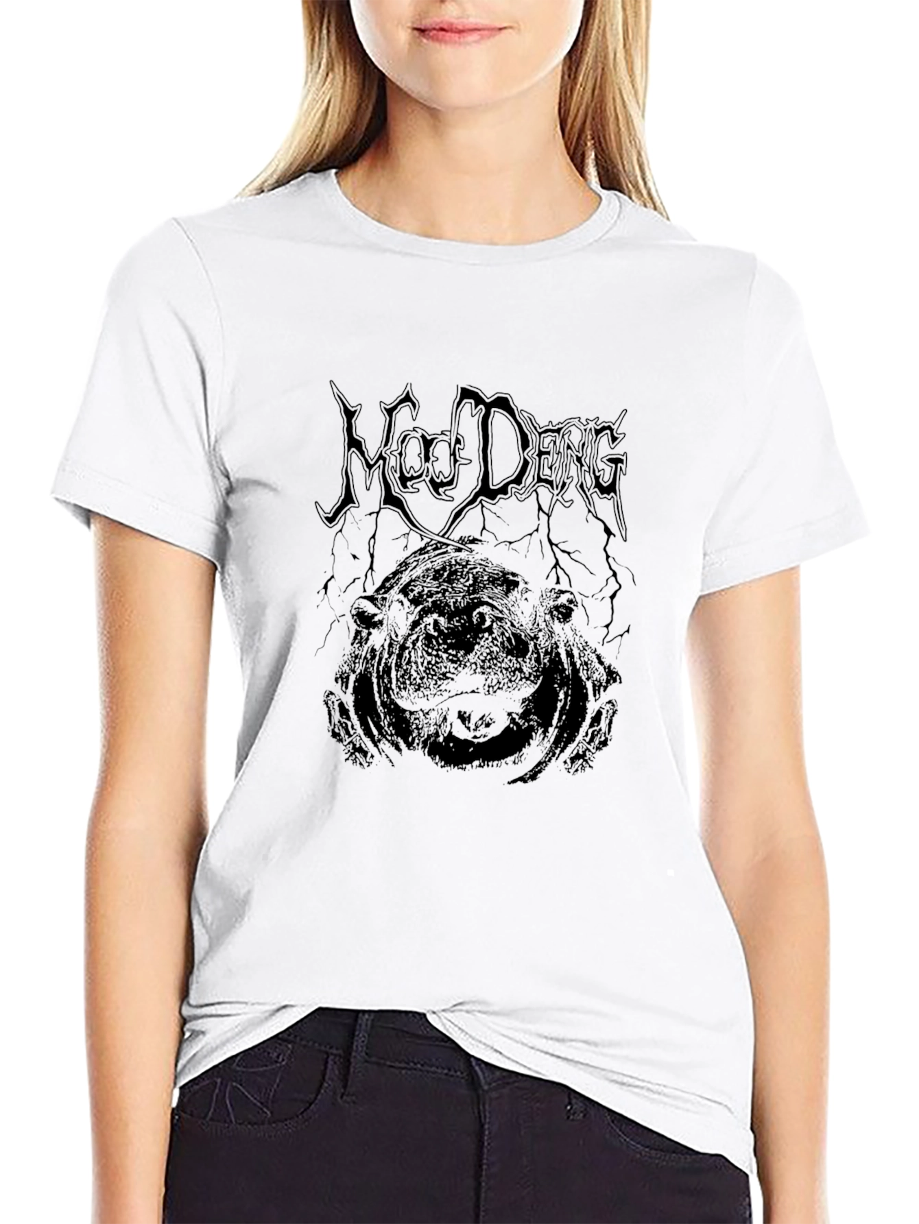 Mod Deng Black T-Shirt