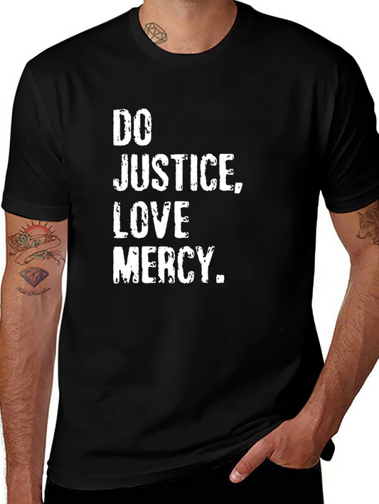 Do Justice Love Mercy Graphic T-Shirt