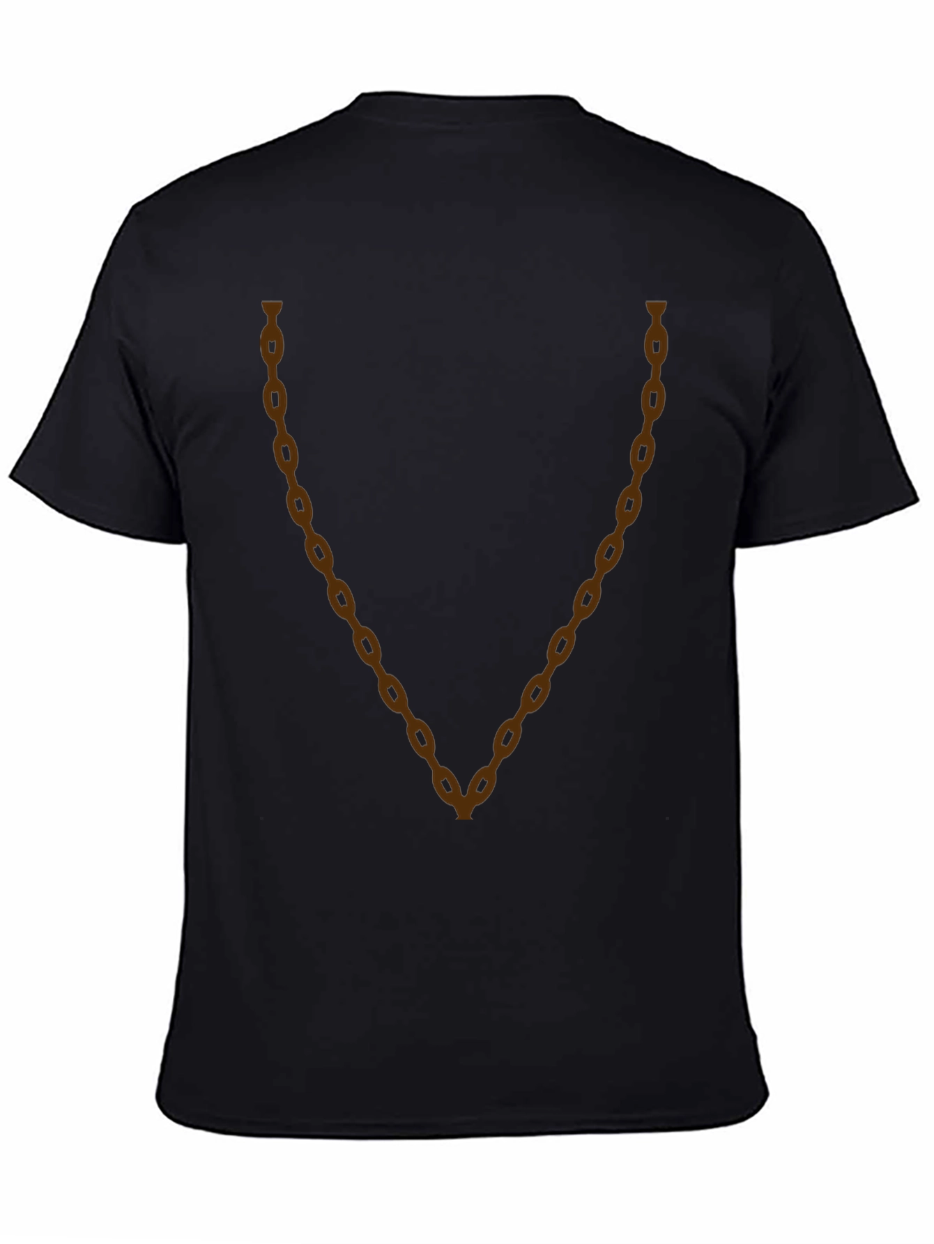 Chain Graphic Tee - Casual Style
