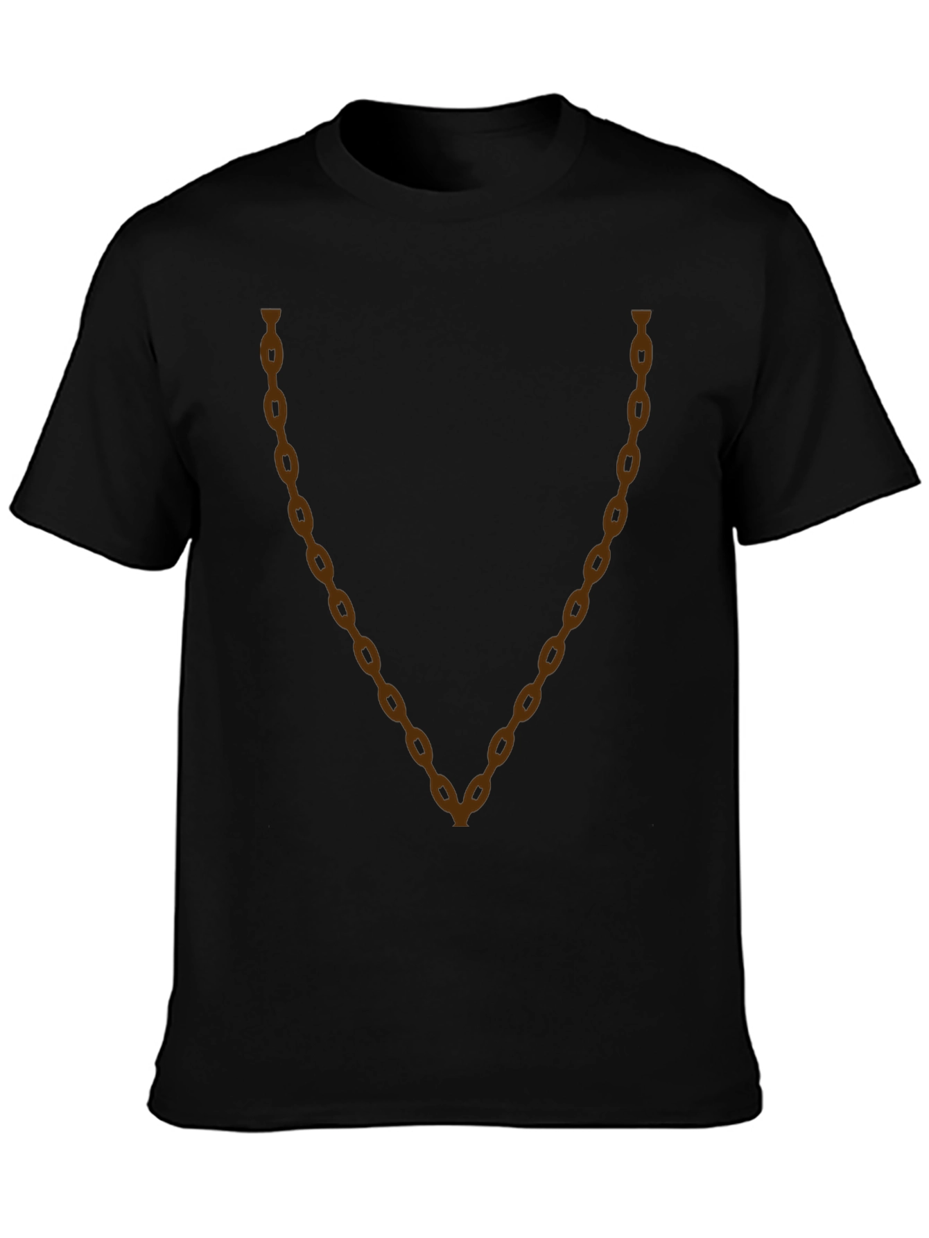 Chain Graphic Tee - Casual Style