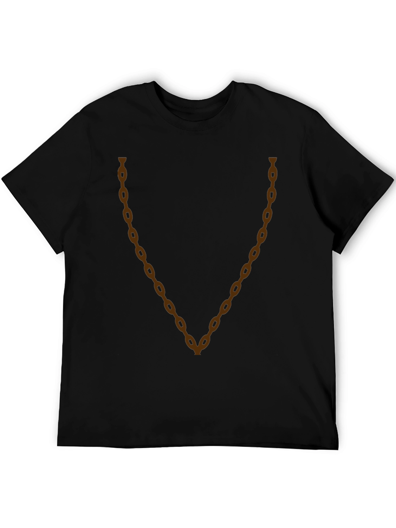 Chain Graphic Tee - Casual Style