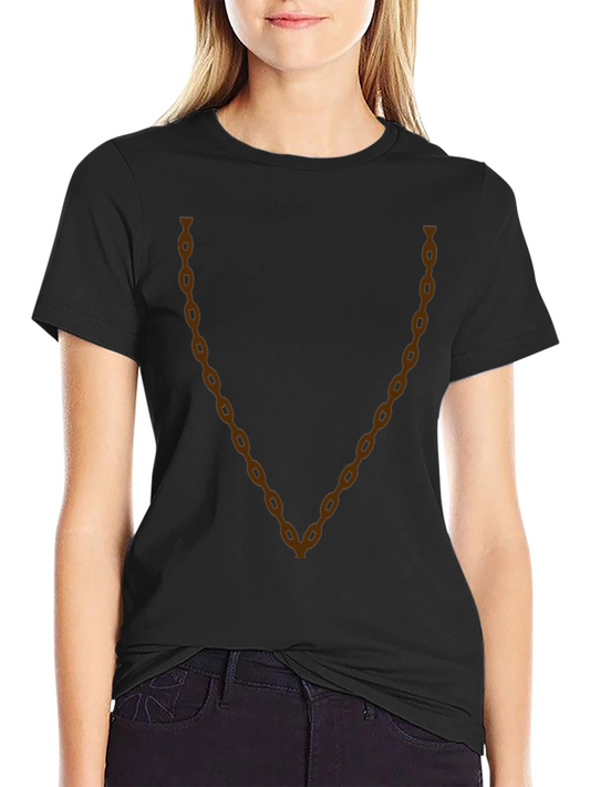 Chain Graphic Tee - Casual Style