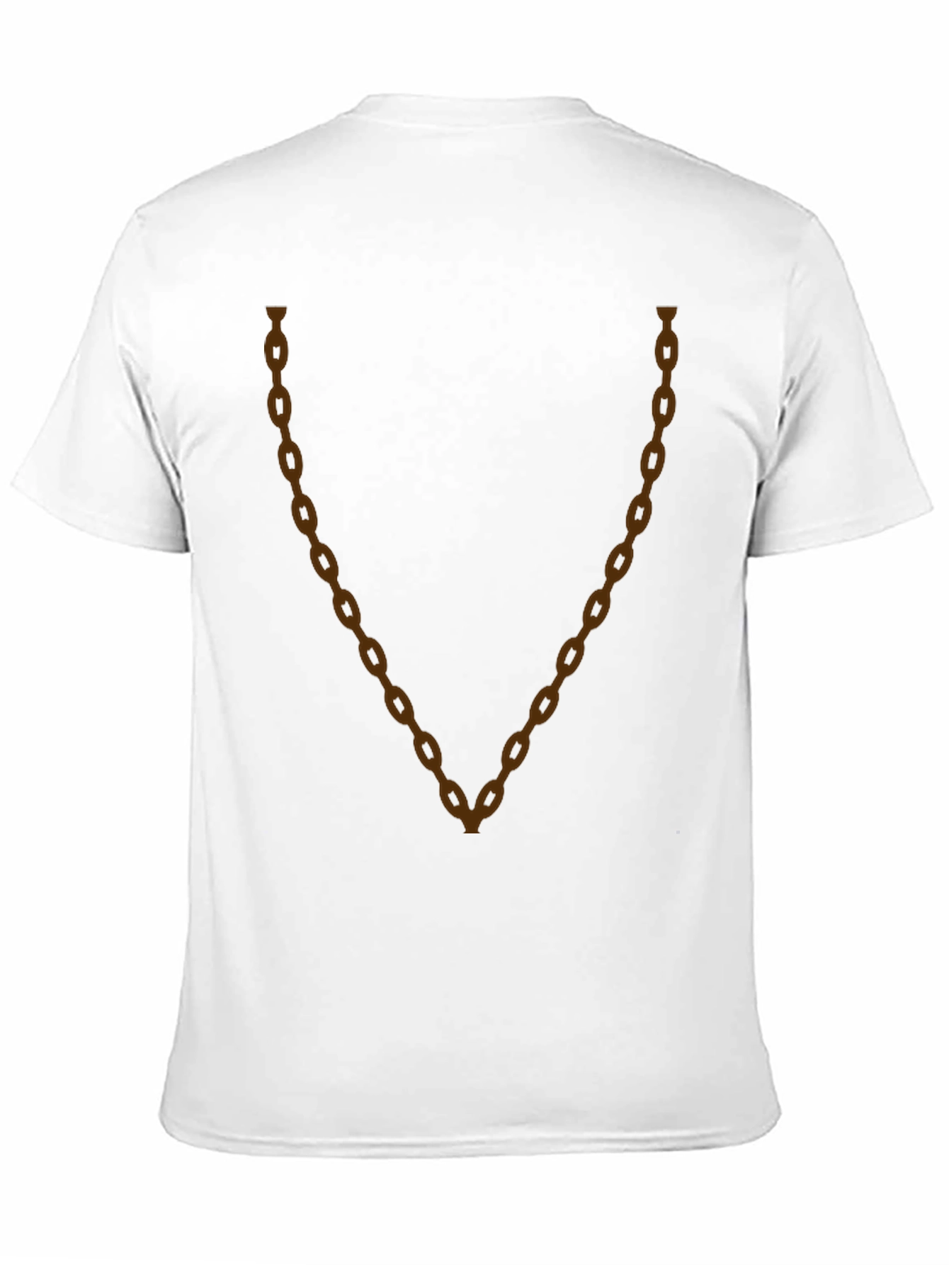 Chain Graphic Tee - Casual Style