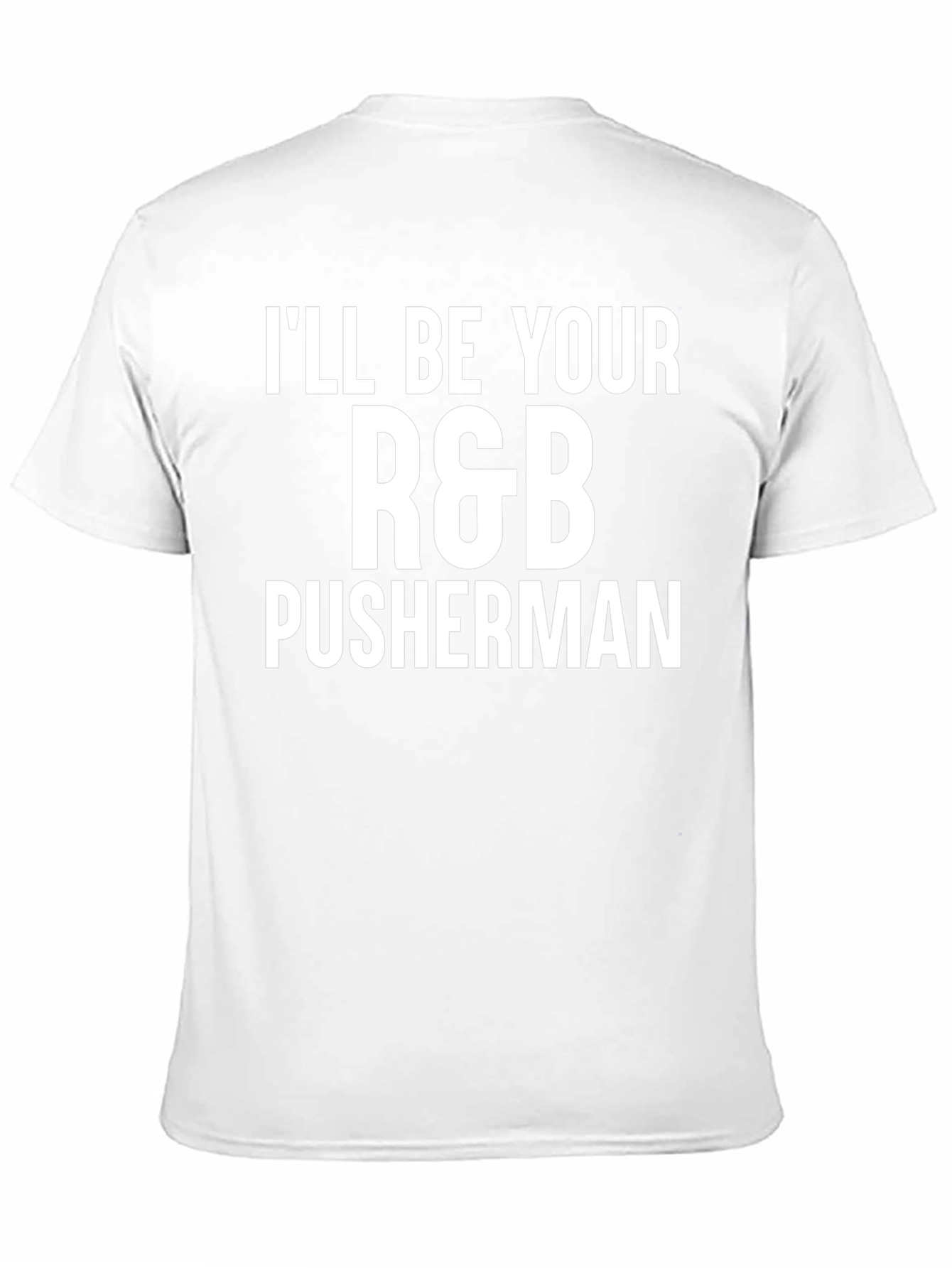 R&B Pusherman Black Graphic Tee